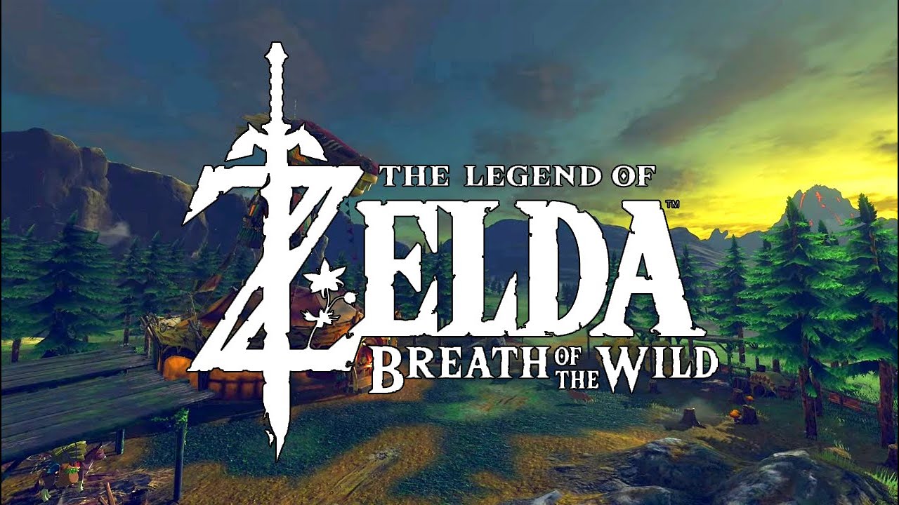 Zelda Ambience | Breath of the Wild 4K | Serenne Stable | Dinraal Appears | Relaxing ASMR/Sleep aid