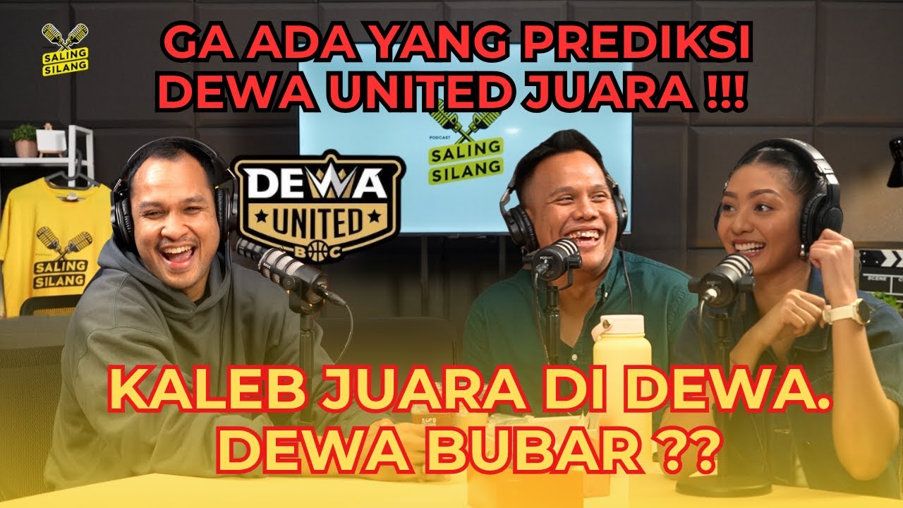 Kaleb bawa dewa united juara IBL 2025