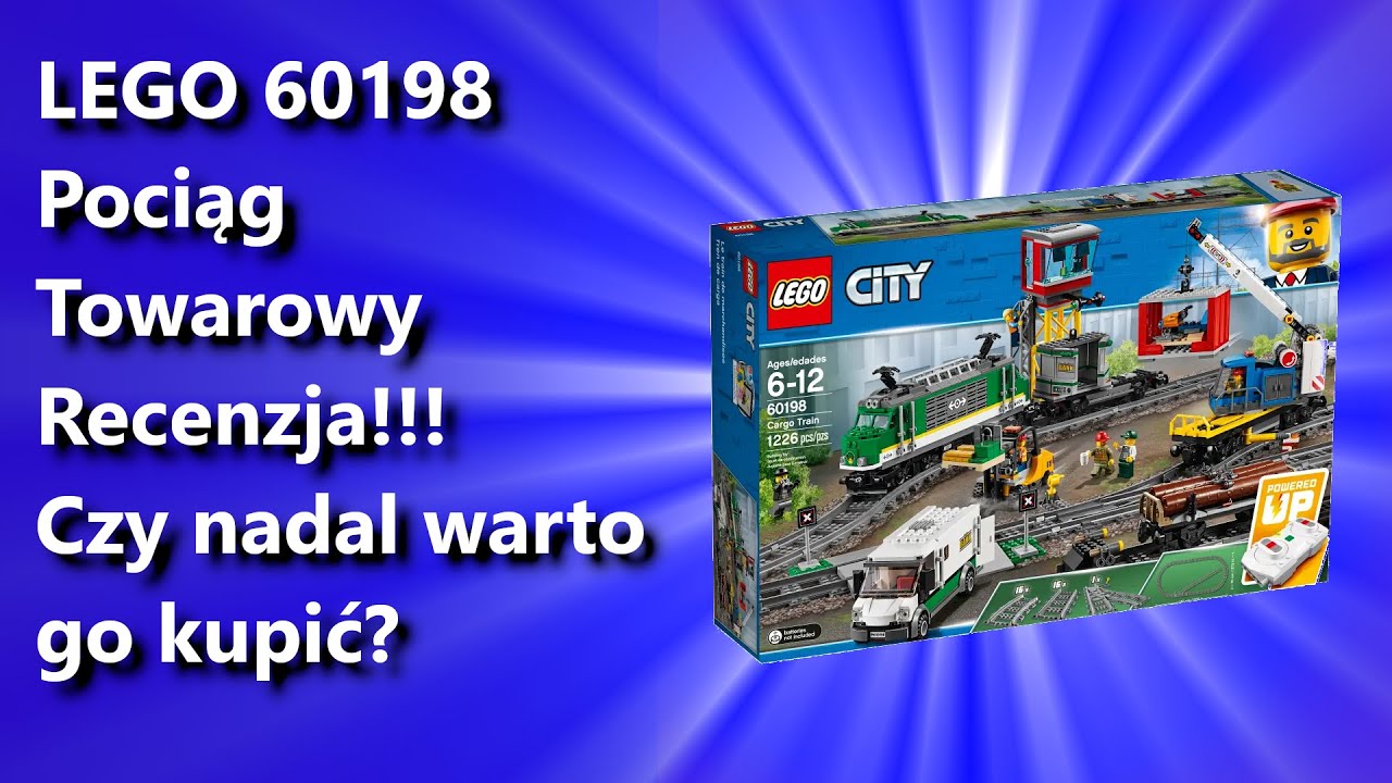 LEGO Pociąg towarowy 60198 recenzja zestawu.