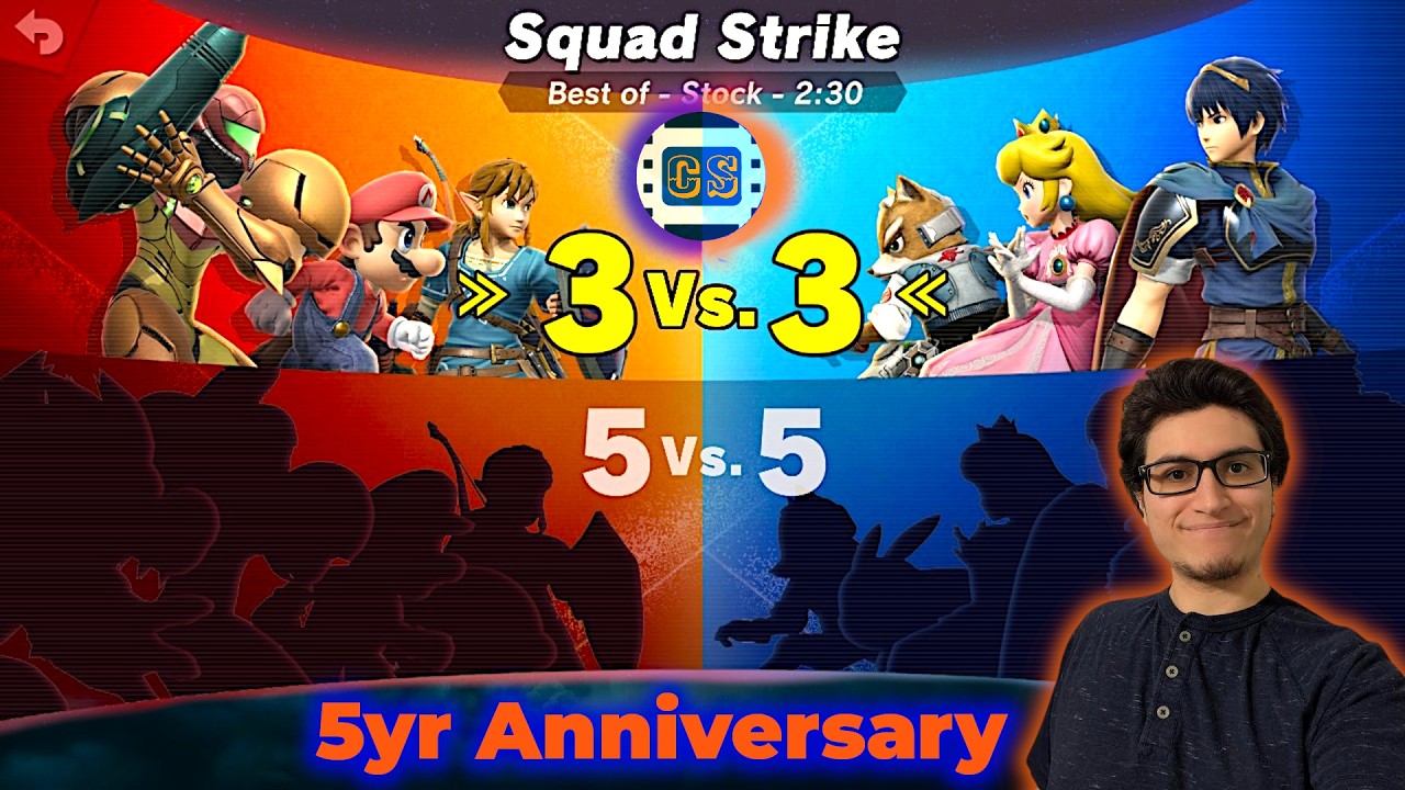 🔴5-Year ANNIVERSARY SPECIAL!!! Vertical Live Stream #shorts | Super Smash Bros Ultimate Commentary