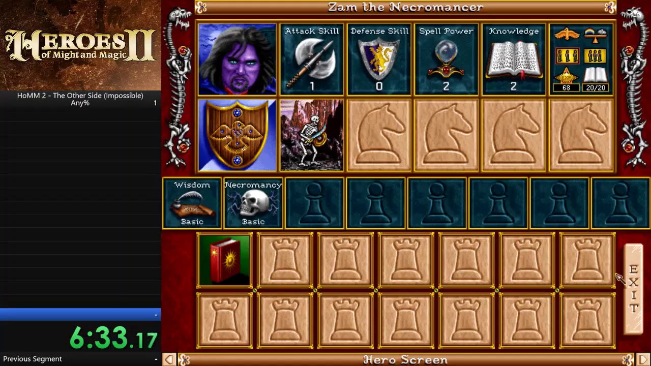 HoMM 2 Speedrun - The Other Side Impossible