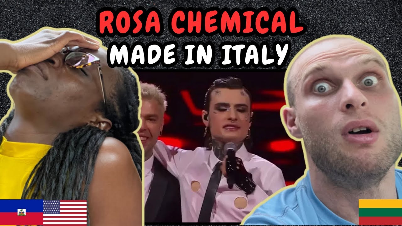 REACTION TO Rosa Chemical - Made in Italy (Live at Sanremo 2023) | FIRST TIME LISTENING TO ROSA