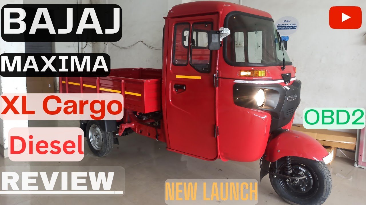 Bajaj MAXIMA XL BS6 OBD2 DIESEL CARGO REVIEW |Specs, Tray Size ? On Road Price? |HINDI 2024
