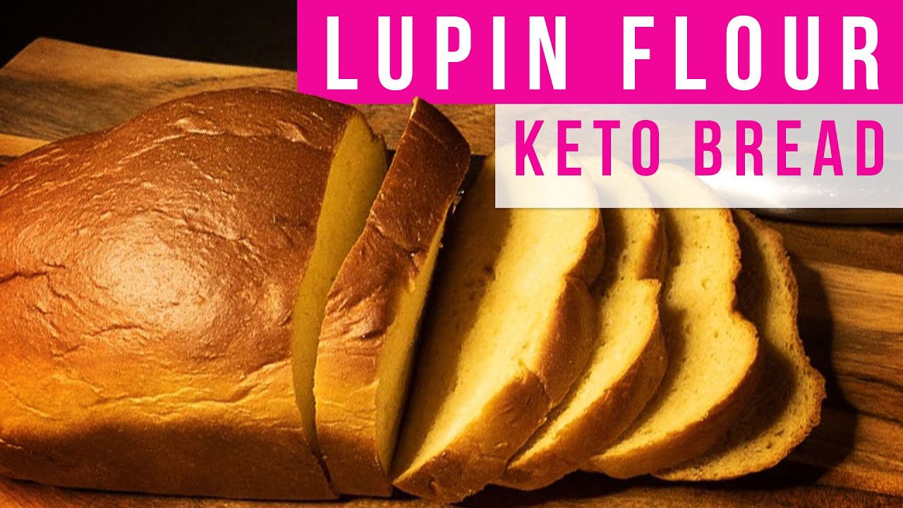 The Most DELICIOUS Keto Bread! The Closest Recipe to White Bread! (Lupin Flour Keto Bread)