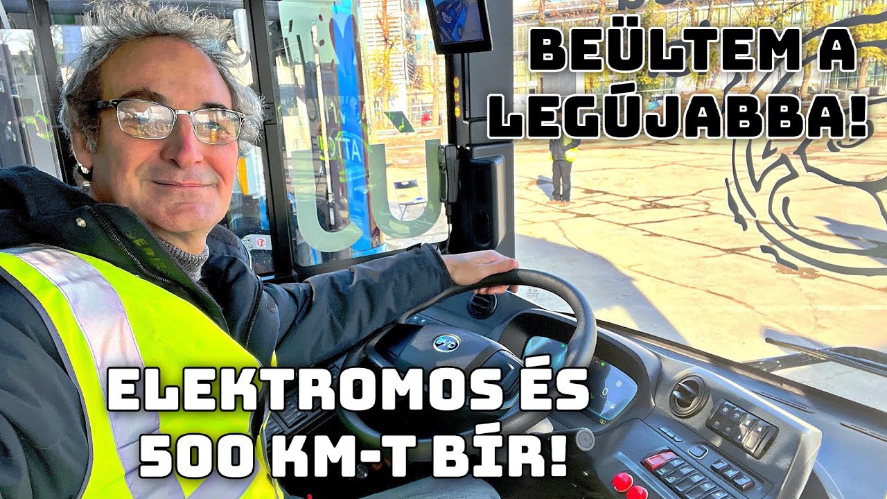 BUDAPEST LEGÚJABB BUSZAIT NÉZTÜK NEG! * 🚌⚡ * BYD elektromos busz bemutató az ArrivaBusnál