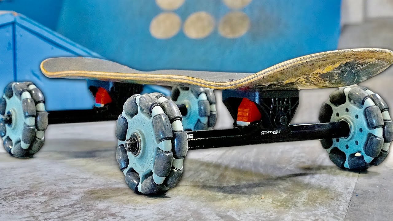 OMNIDIRECTIONAL SKATE WHEELS?!
