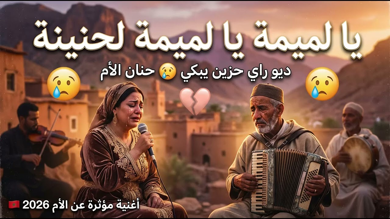 يا لميمة يا لميمة لحنينة 😢 ديو راي شعبي حزين يبكي عن الأم | أغنية مؤثرة تبكي الحجر 2026 🇲🇦💔