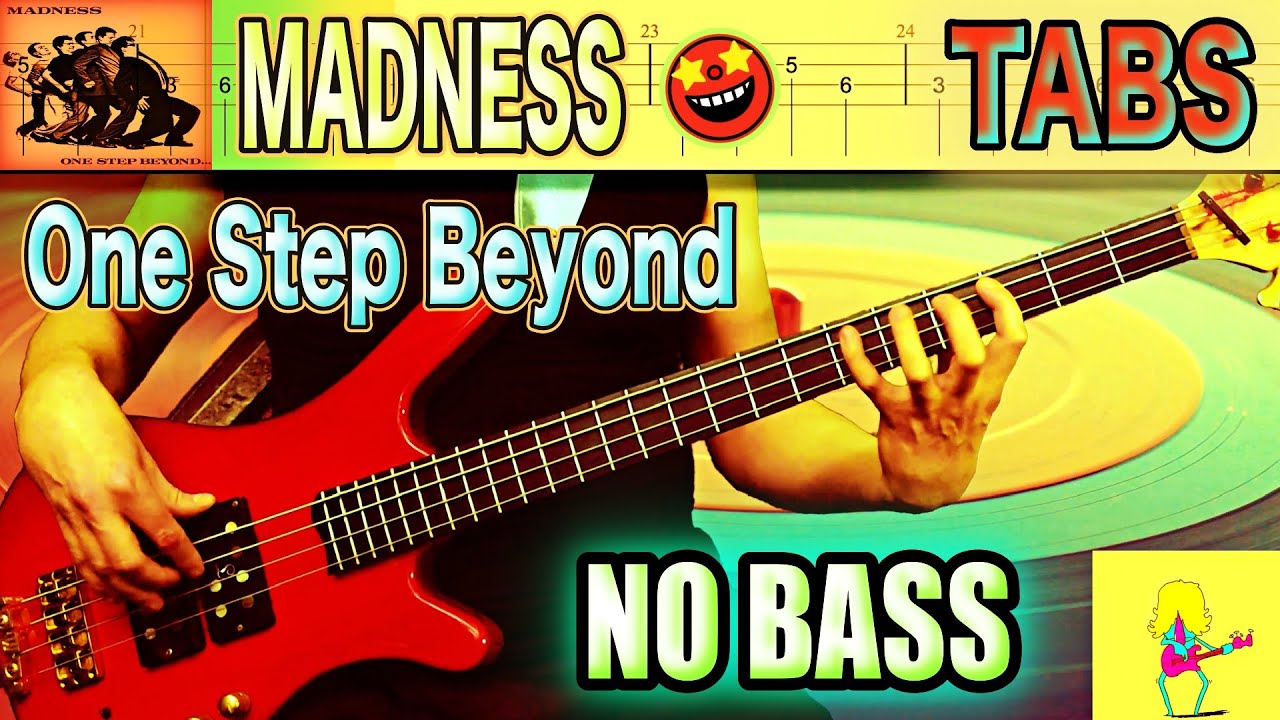 MADNESS - One Step Beyond (NO Bass) + Play along TABS
