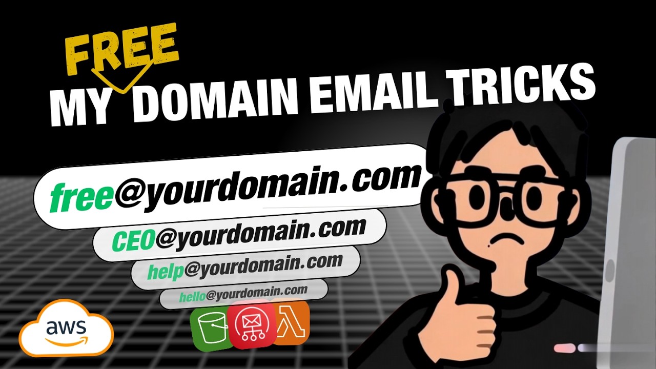 I Created a Free Custom Domain Email for My Startup With No Subscription | AWS & Gmail