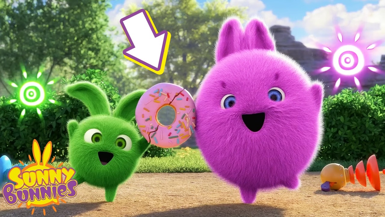 Sunny Bunnies | Big Boo and Hopper Learn to Share | Kids Cartoons