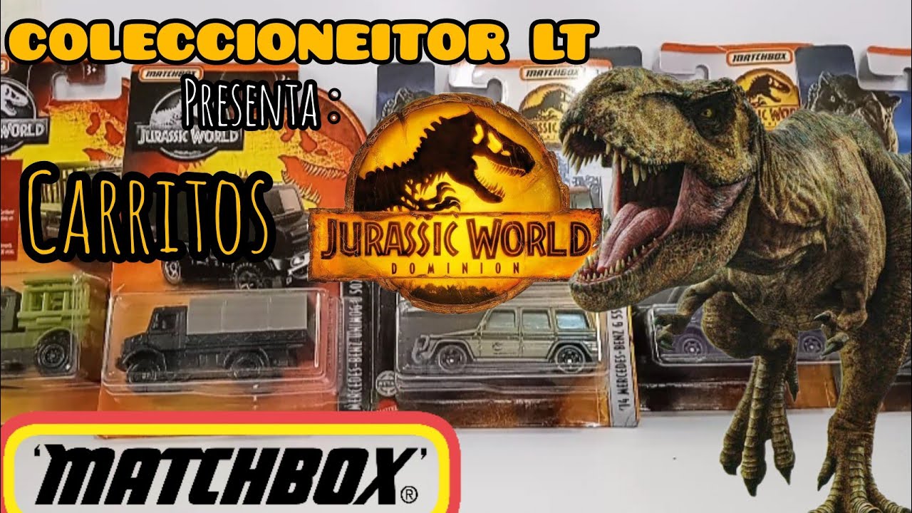 Jurassic world Matchbox  #jurassicworld #jurassicworlddominion #matchbox #dinosaurios