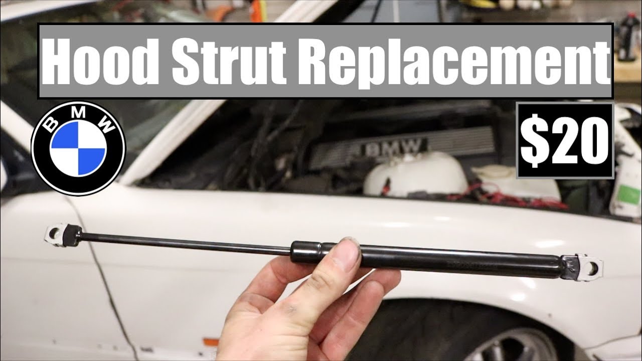 Ep11 BMW E36 Hood Strut Replacement 92'-99' 325i 328i 318i M3