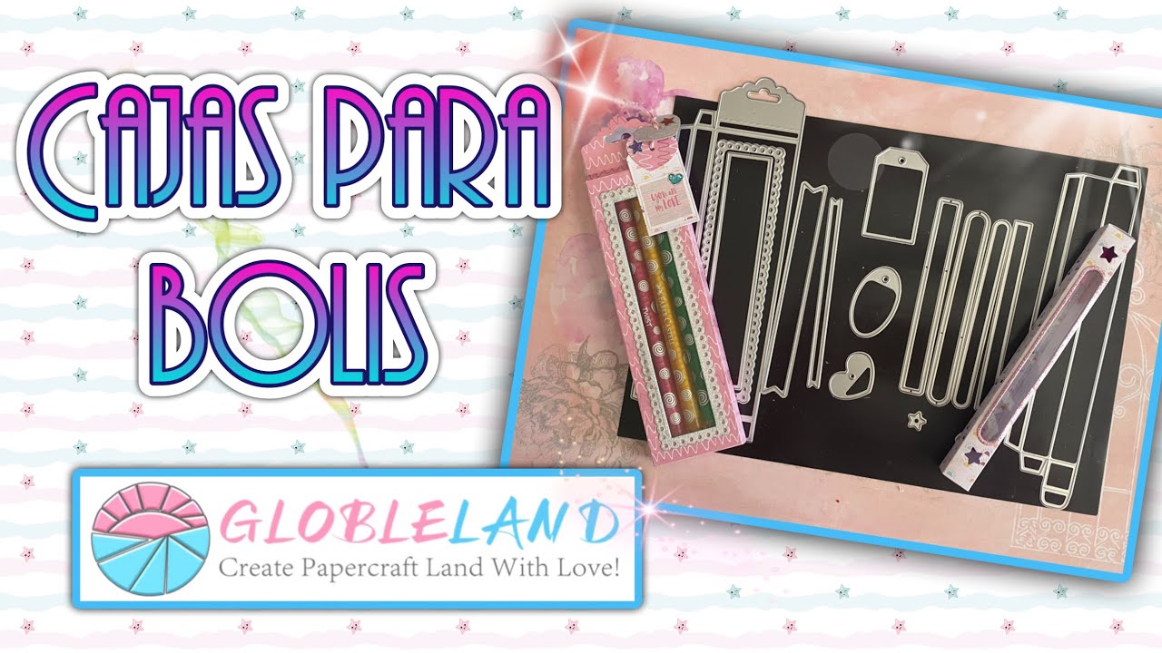 Cajas para bolis y lápices con troqueles de Globleland