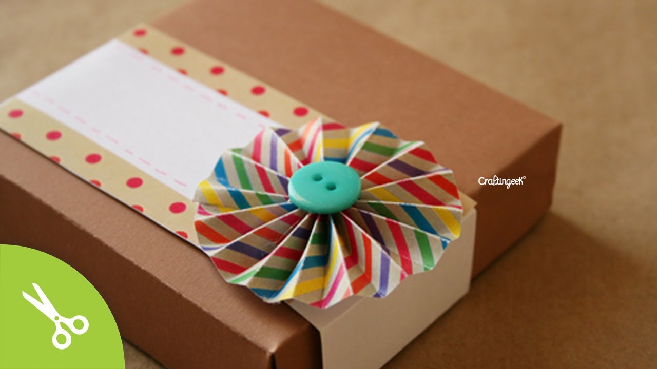 Caja de pizza: para regalo original // Pizza box DIY