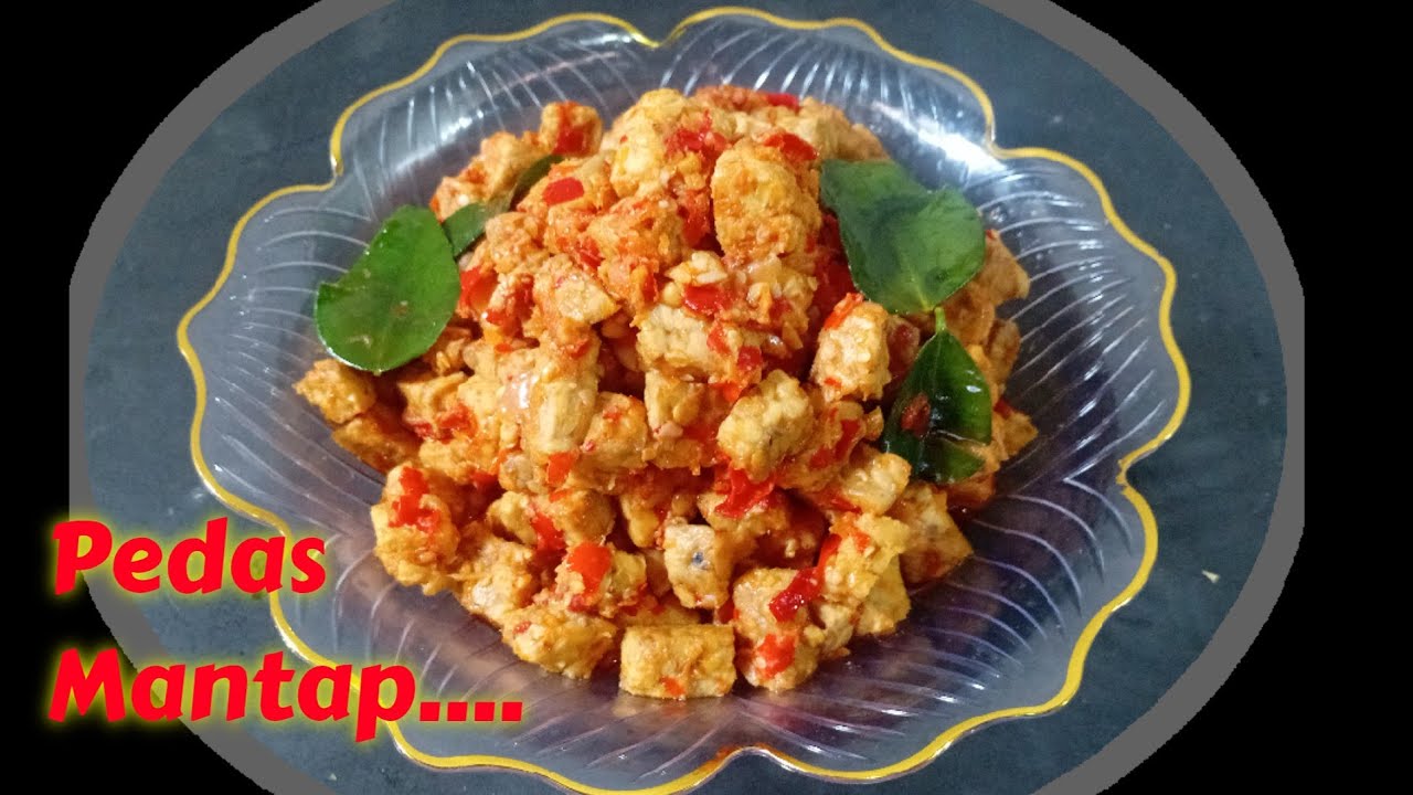 Tempe balado rasanya pedas,gurih,sedap dan mantap.Auto bikin boros nasi@DapurDarsa 