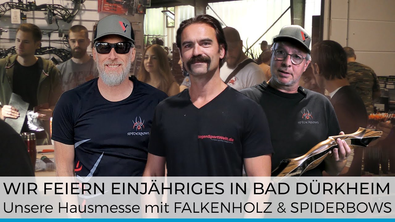 Hausmesse bei der BogenSportWelt Bad Dürkheim mit Falkenholz und Spiderbows