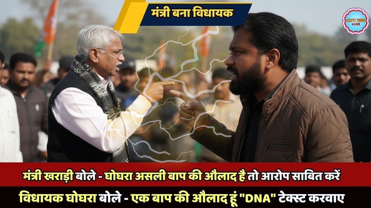 खराड़ी बनाम घोघरा: DNA टेस्ट पर बयानबाज़ी