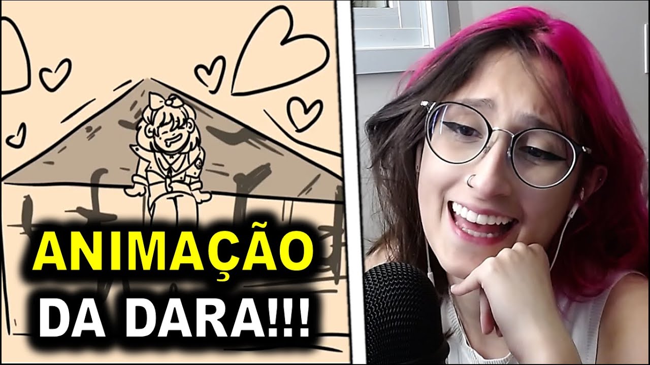 CAROL REAGINDO ANIMAÇÃO DA DARA!!! (SINAIS DO OUTRO LADO)