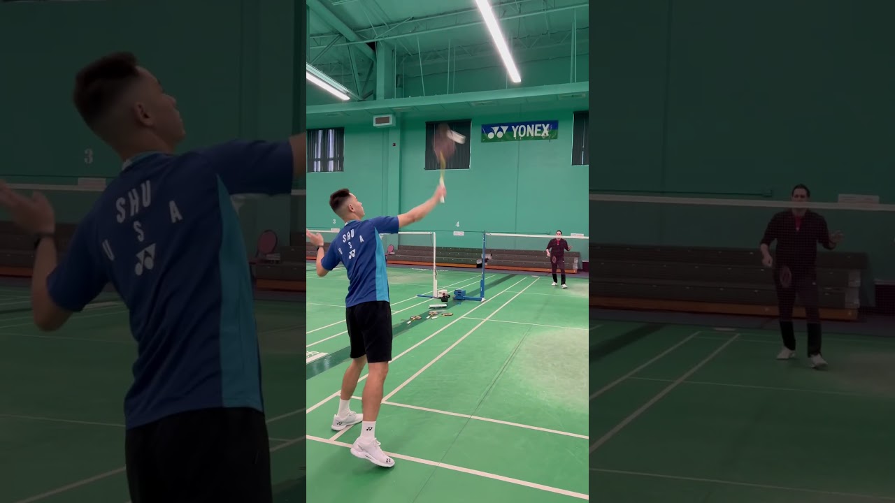 Smashing with the Yonex Nanoflare 1000Z 💥 #racketreview #bestbadmintonracket #badminton #yonex