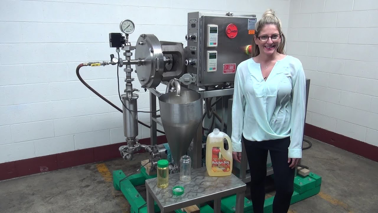 Oakes Stainless Steel Continuous Mill  Paste Mixer Demonstration