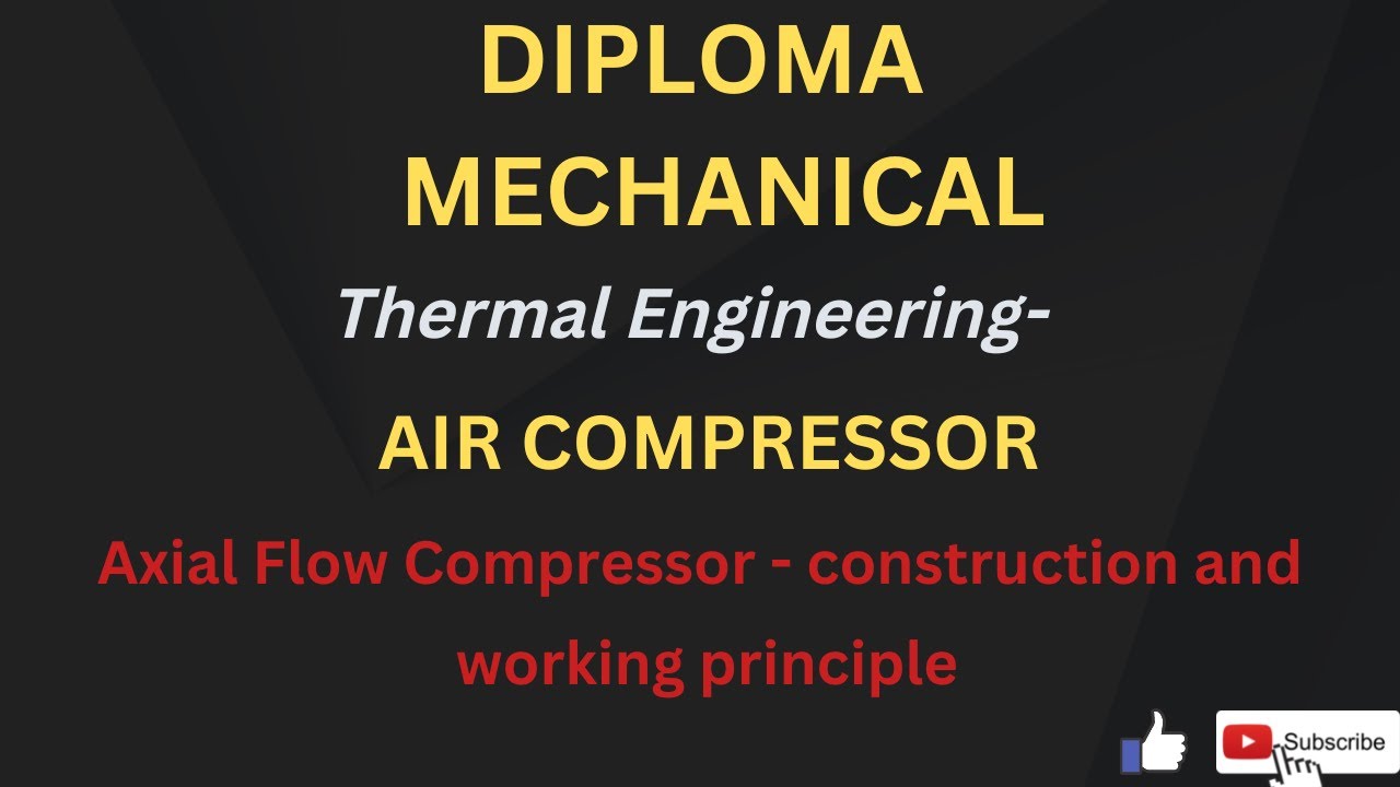 Axial Flow Compressor #mechengineersstudy