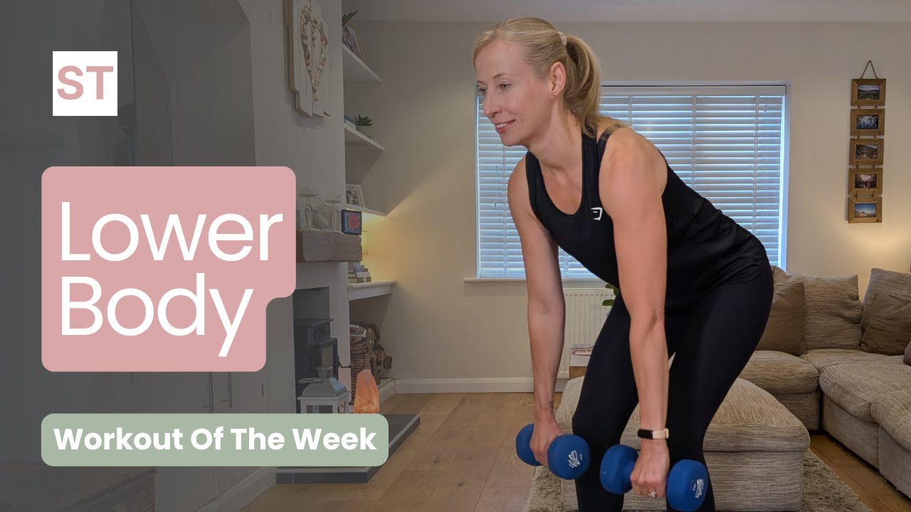 Lower Body Strength Workout For Women 40+  Workout of the Week