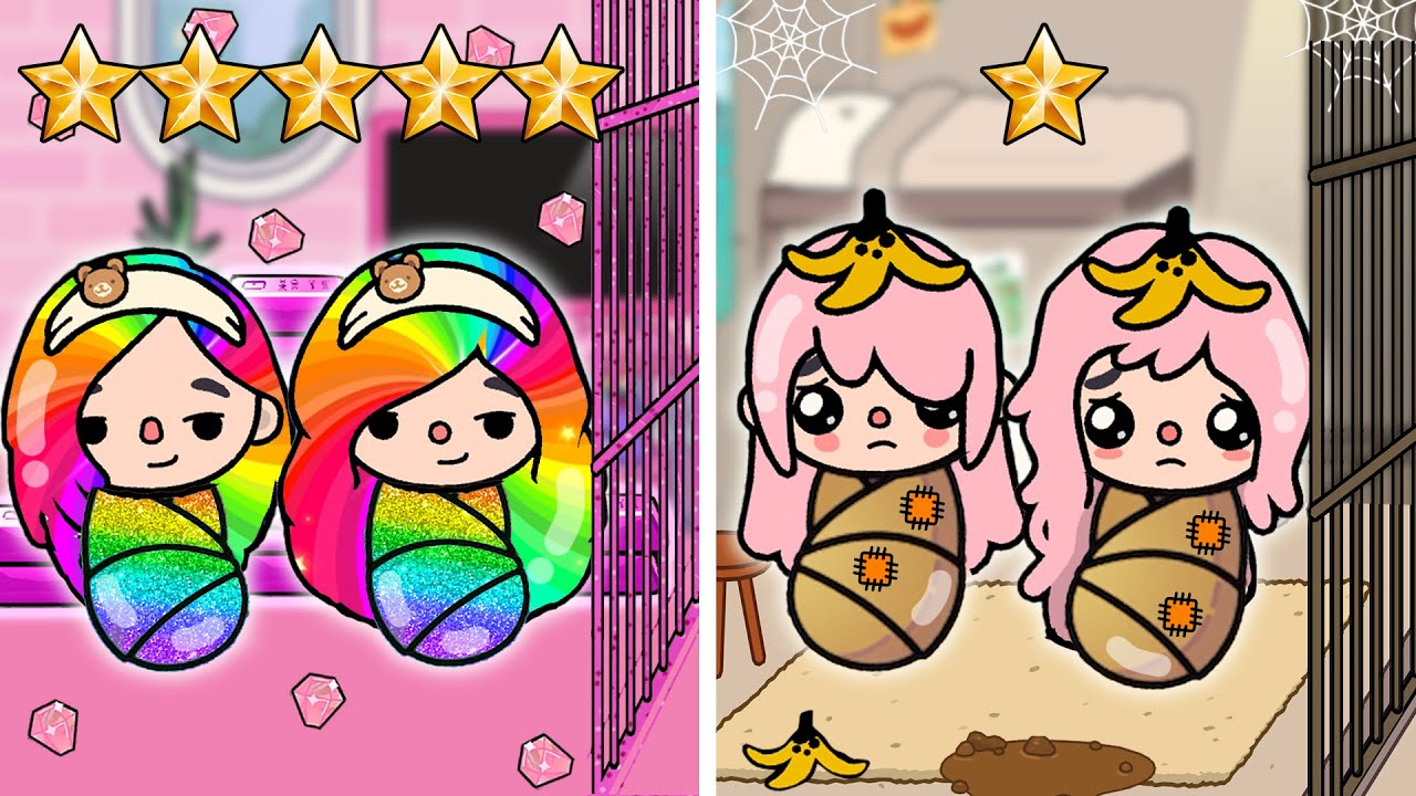 Giàu và Nghèo Ở Trong Tù Sẽ Như Thế Nào? | Toca Life Story | Toca Boca