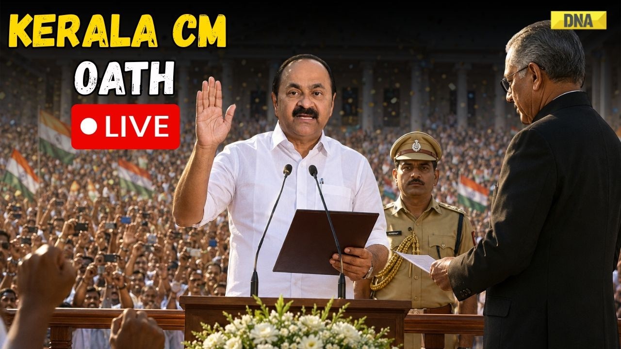 Kerala CM Oath Live: VD Satheesan Oath Ceremony As New Kerala CM Live | Kerala News Live | Congress