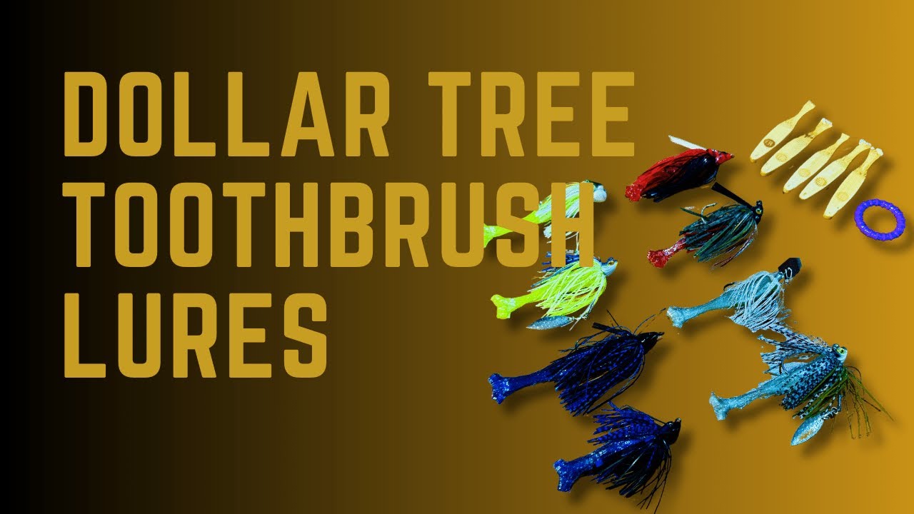 Самодельные прицепы для зубных щеток Dollar Tree