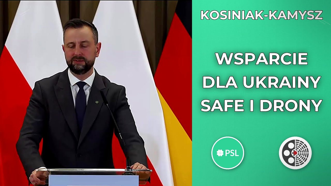 Władysław Kosiniak-Kamysz o wsparciu dla Ukrainy i inicjatywach obronnych