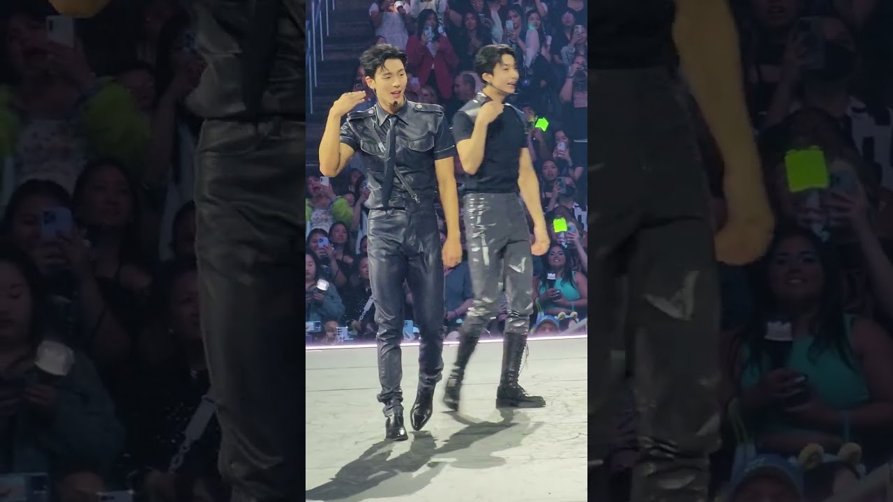 [Fancam 직캠] Shownu X Hyungwon (MonstaX) Ment KCON LA 2023 230818