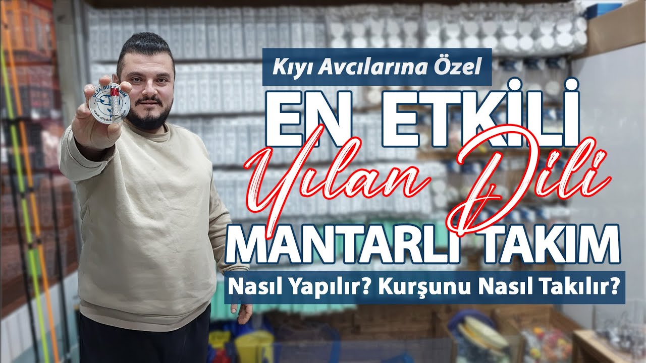 En Etkili Yılan Dili Mantarlı Çinekop Lüfer Takımı Bağlanışı