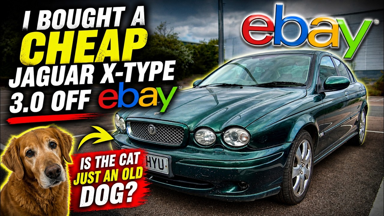 Я купил Jaguar X-Type 3.0 V6 с механической коробкой передач на eBay | Кот — старый пёс? Проект J...