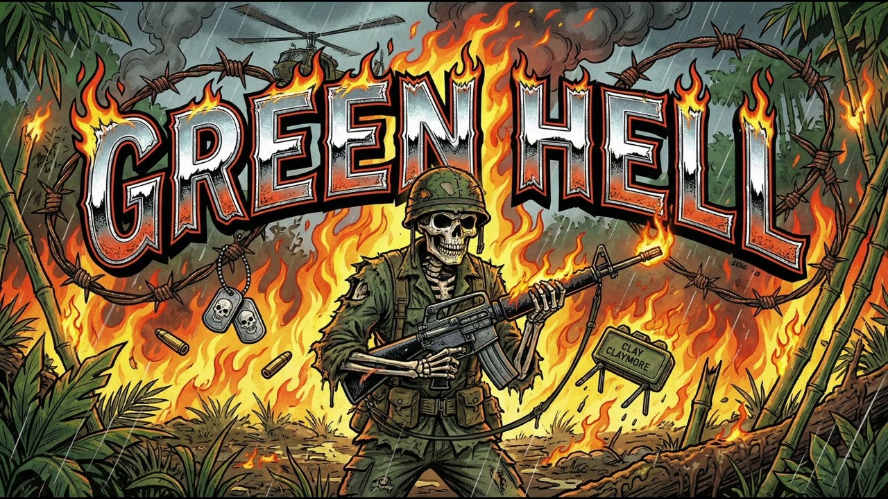 GREEN HELL  🚁🌴 // VIETNAM ERA SWAMP ROCK (Official Audio)