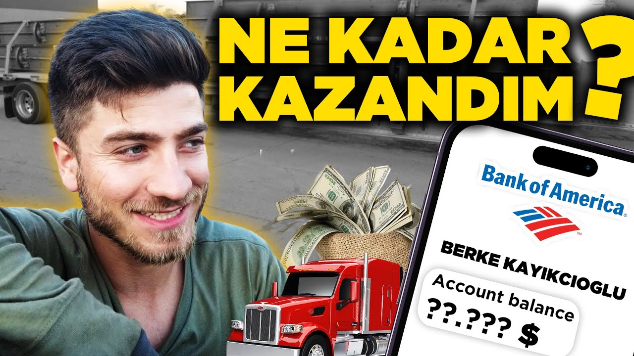Tırda İlk Ayımda Ne Kadar Kazandım? 💰💸 | Berke Kayıkcıoğlu
