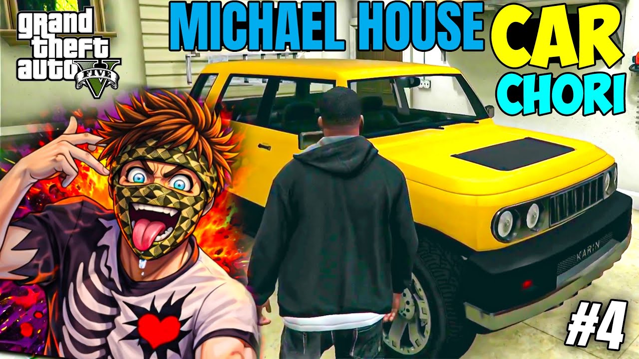 Michael House Car Robbery 😱 | GTA 5 Shocking Mission Episode #4