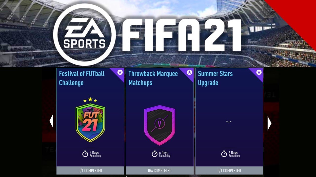 Fifa 21 - New Summer Stars Upgrade pack, Throwback Marquee Matchups and FOF Challenge !