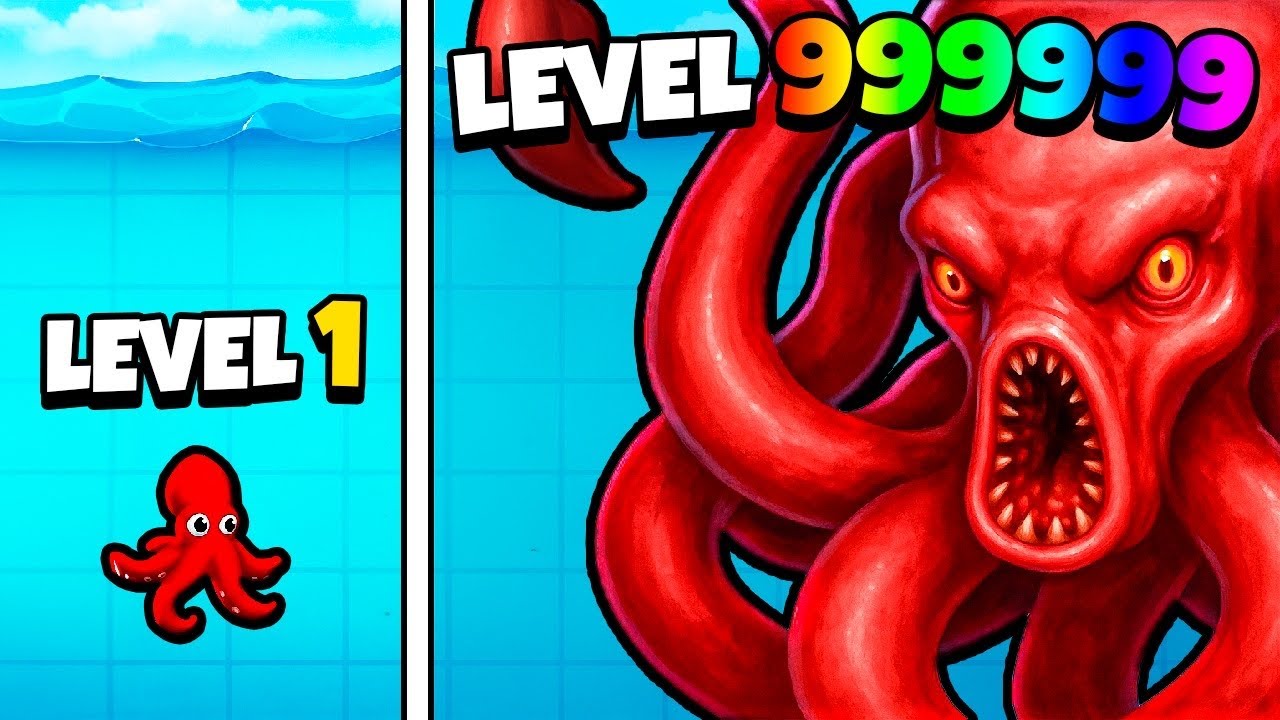 PRECISO EVOLUIR O POLVO E VIRAR O KRAKEN PARA DOMINAR O OCEANO 😨😱