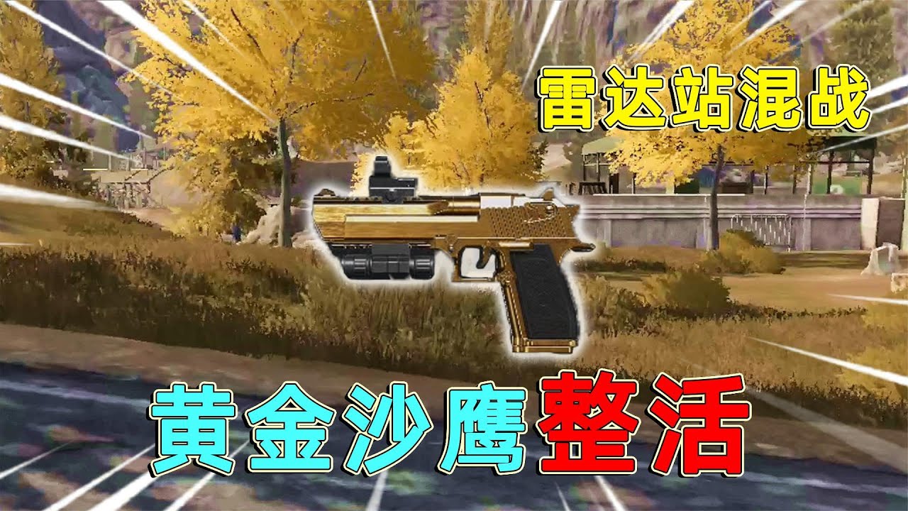 暗区突围：黄金沙鹰进宝宝库，怎么会有人用这枪整活？
