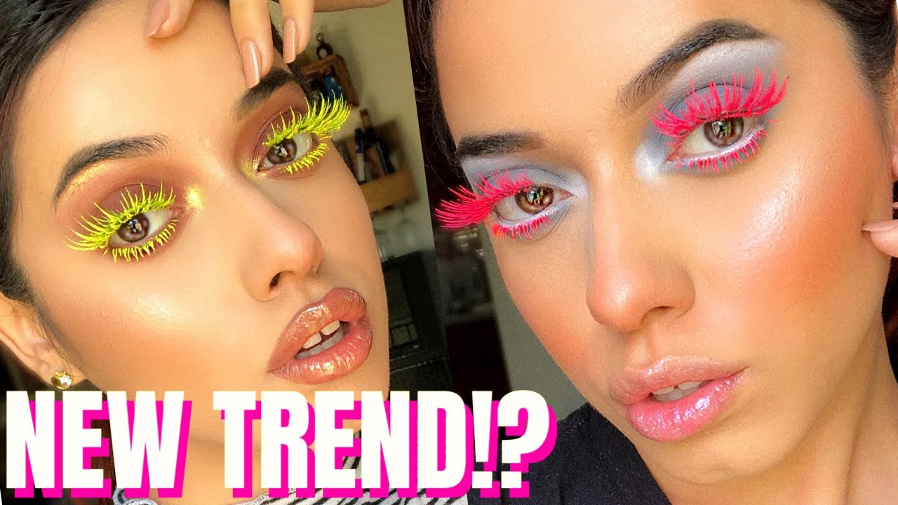 GET COLORED LASHES! THIS IS HOW