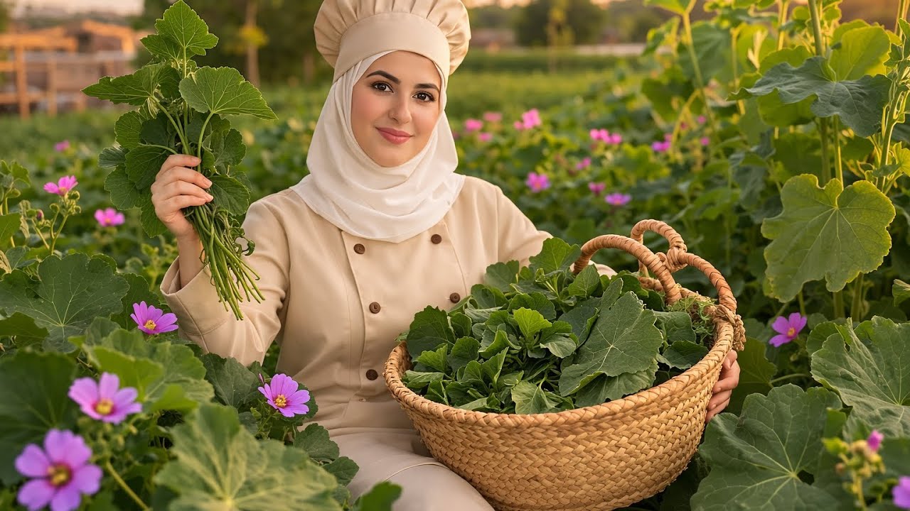 أكلات زمان الطيبة 😋 ورق لسان وخبيزة ومهلبية البوظة العربية#وصفات_تقليدية #أكلات_بيتية  #أكلات_شعبية 