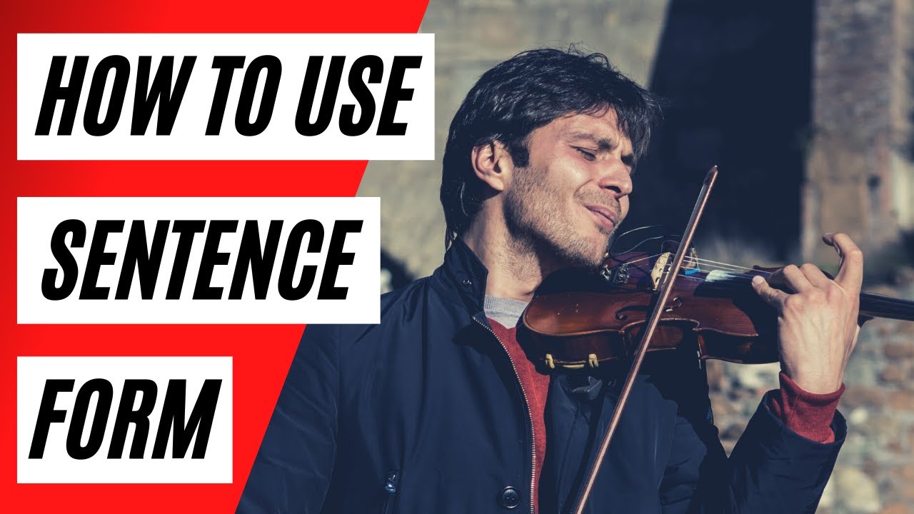 How to Write Music From Blank Page to Melody with the Sentence Form