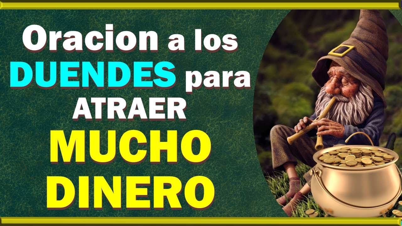 ORACION al DUENDE del DINERO para SUERTE y RIQUEZA 🍀🍀🍀