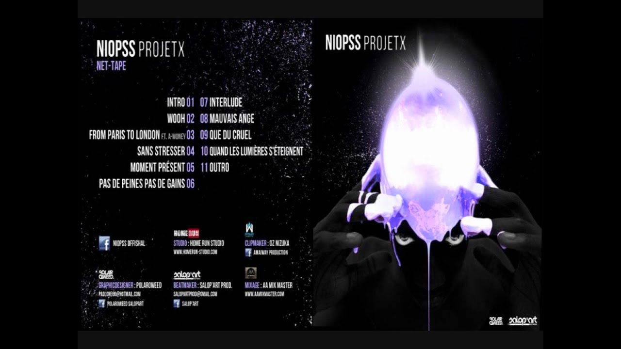 Niopss - Que du Cruel (Projet X) - 2012