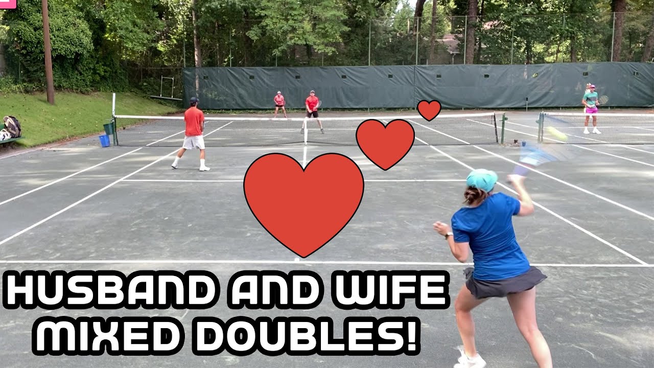 Husband and Wife Mixed Doubles - Ultimate Tennis League Match (Atlanta)