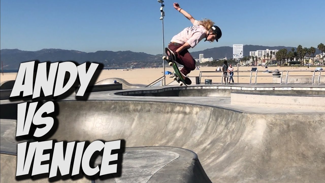 ANDY ANDERSON KILLS VENICE SKATEPARK AND MUCH MORE !!! - NKA VIDS - skateboarding