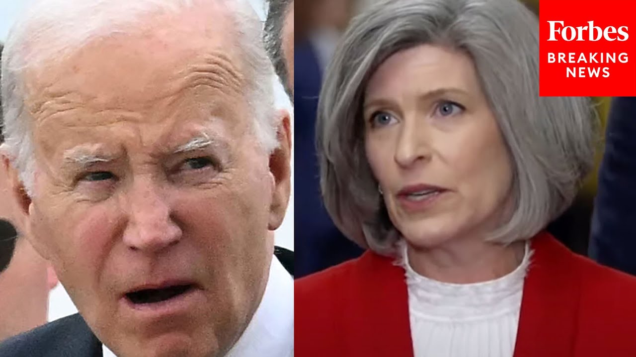 'A Very, Very Feeble-Minded And Willed Man That Is Our Commander-In-Chief': Joni Ernst Rips Biden