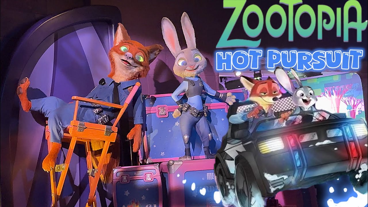 Zootopia: Hot Pursuit Full Ride @ Shanghai Disneyland! 