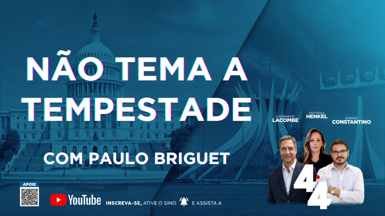 Não tema a tempestade, com Paulo Briguet