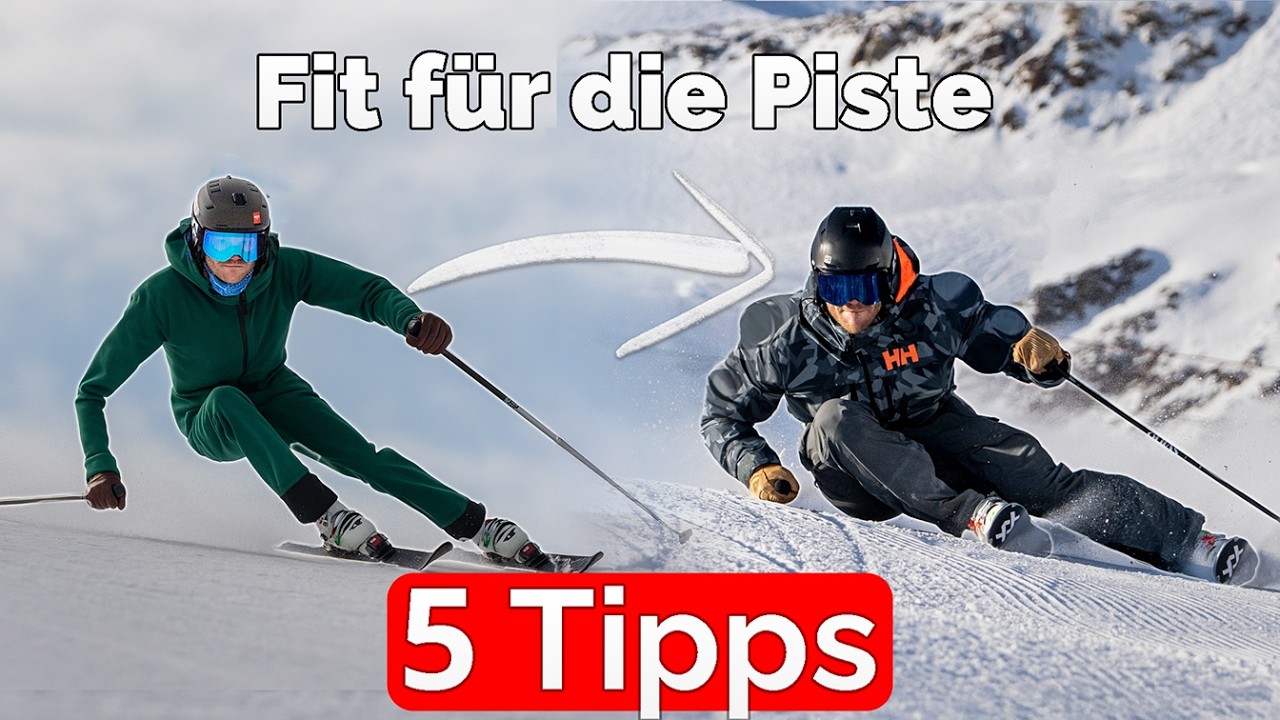 Nie wieder am 3. Tag platt! 🔥 | Die ultimative Ski-Fitness Routine 2025!